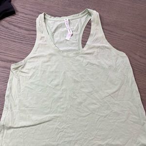 mint green lululemon tank